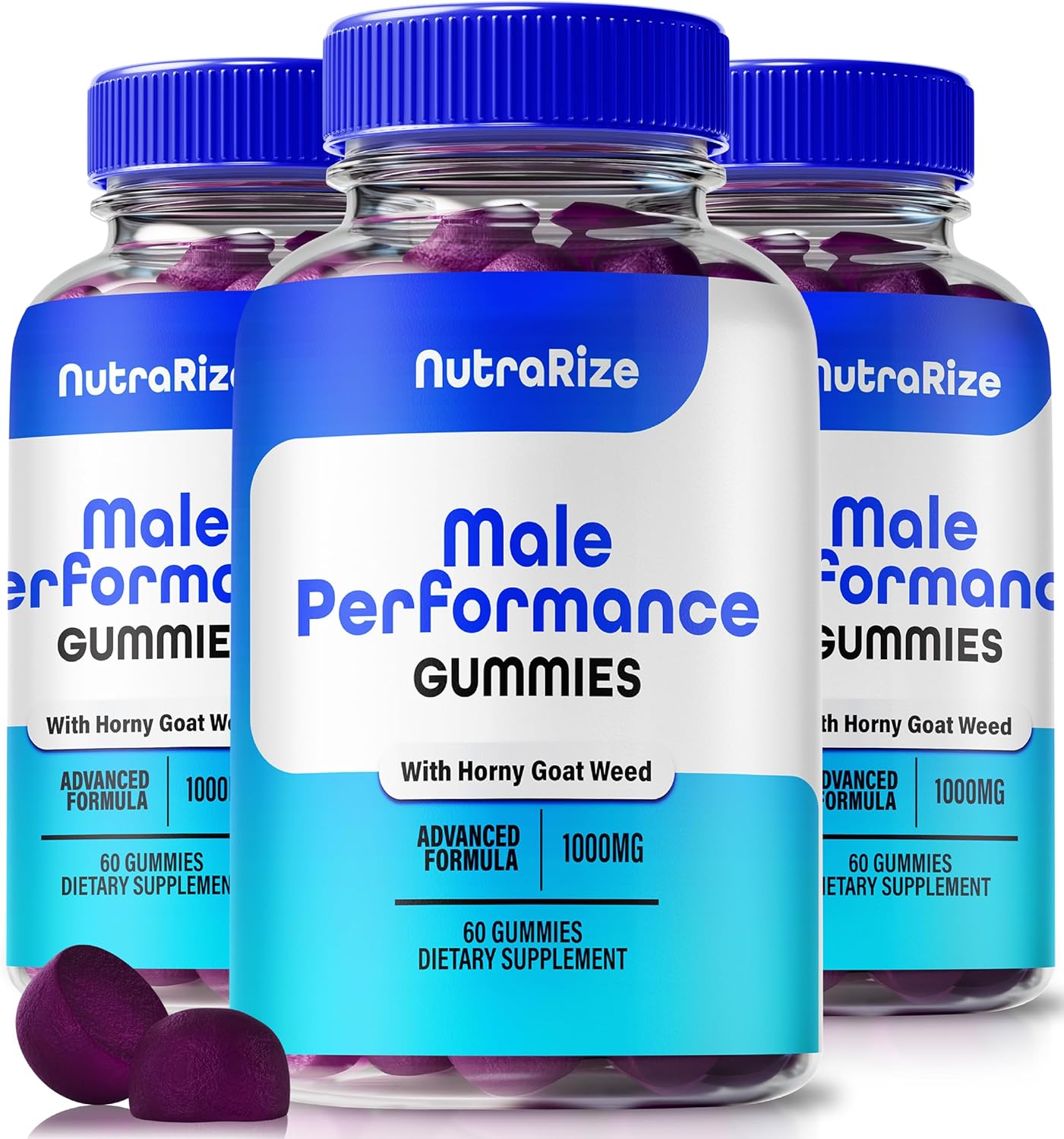 (3 Pack) Microbio ME Gummies, Official Microbio Male Gummies, All-Natural Micro Bio for Men, Premium Formula for Daily Energy, Confidence and Peak Performance, Microbio Brands ME Review (180 Gummies)