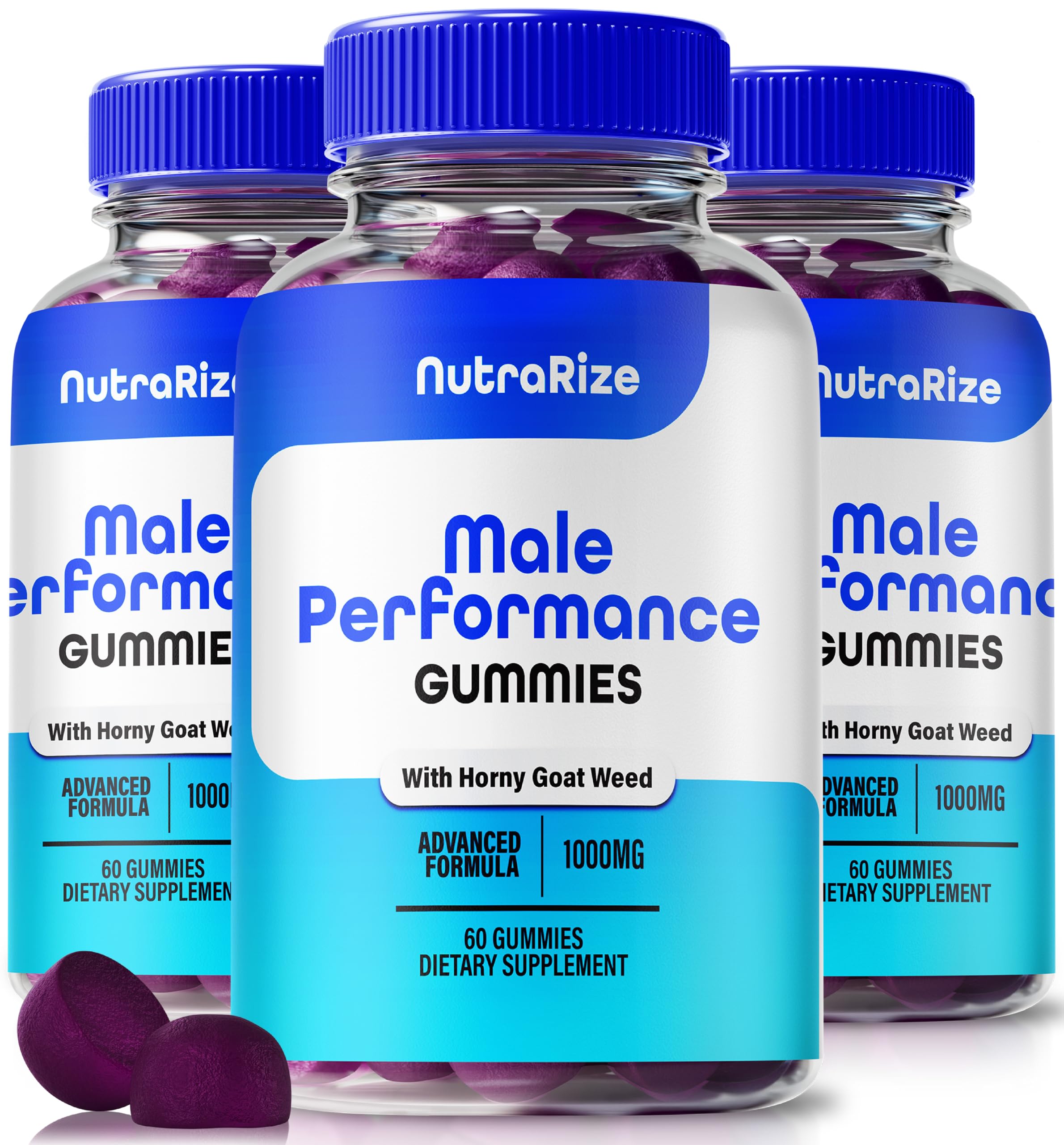 (3 Pack) Microbio ME Gummies, Official Microbio Male Gummies, All-Natural Micro Bio for Men, Premium Formula for Daily Energy, Confidence and Peak Performance, Microbio Brands ME Review (180 Gummies)