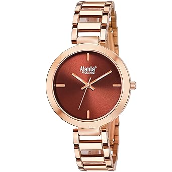 Ajantas Stainless Steel Belt Watch for Women - AQ043MSL