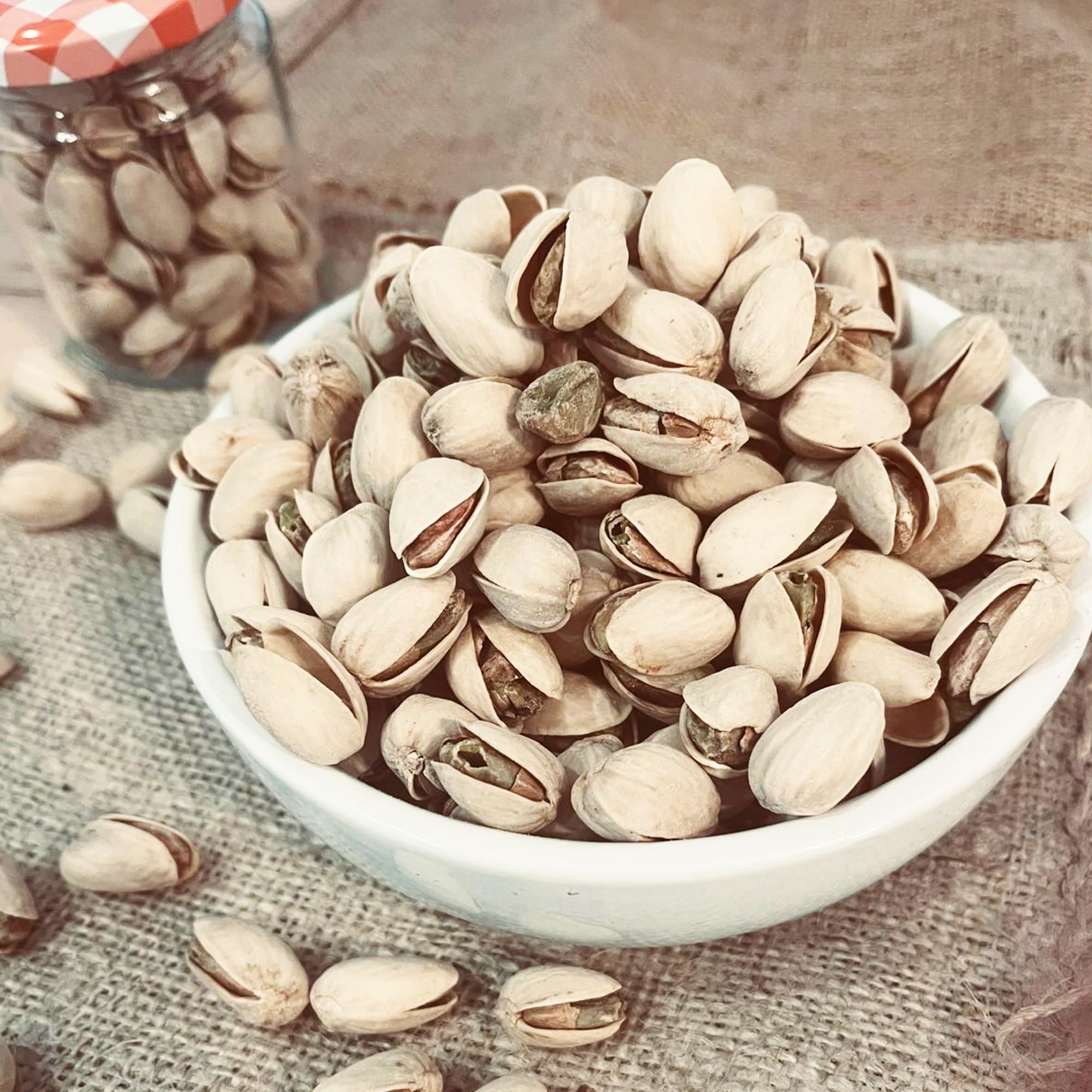 Pistachos Tostados con Sal Bolsa de 1 Kg - Elaborados por El Elefante Rosa Frutos Secos - Snack Saludable - Aperitivo Alto en Proteínas y Fibra - Ideal para Dietas Equilibradas - Pistachos Naturales