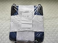 Vista 11 de KROSER - Equipaje de mano multifuncional para mujer, ligera, maleta para colocar debajo del asiento, 16 pulgadas, Azul