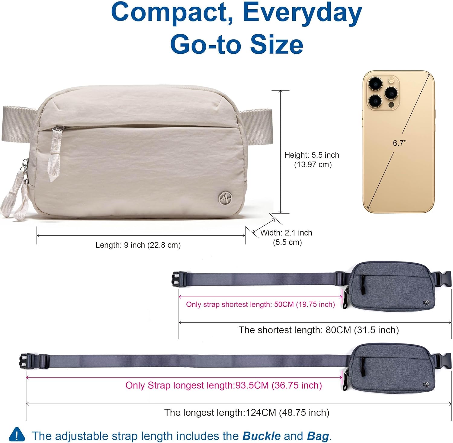 Pander Crossbody Sling Bag for Travel, Outdoor, and Everyday Use – Adjustable Strap, Lightweight Shoulder Bag - Image 7