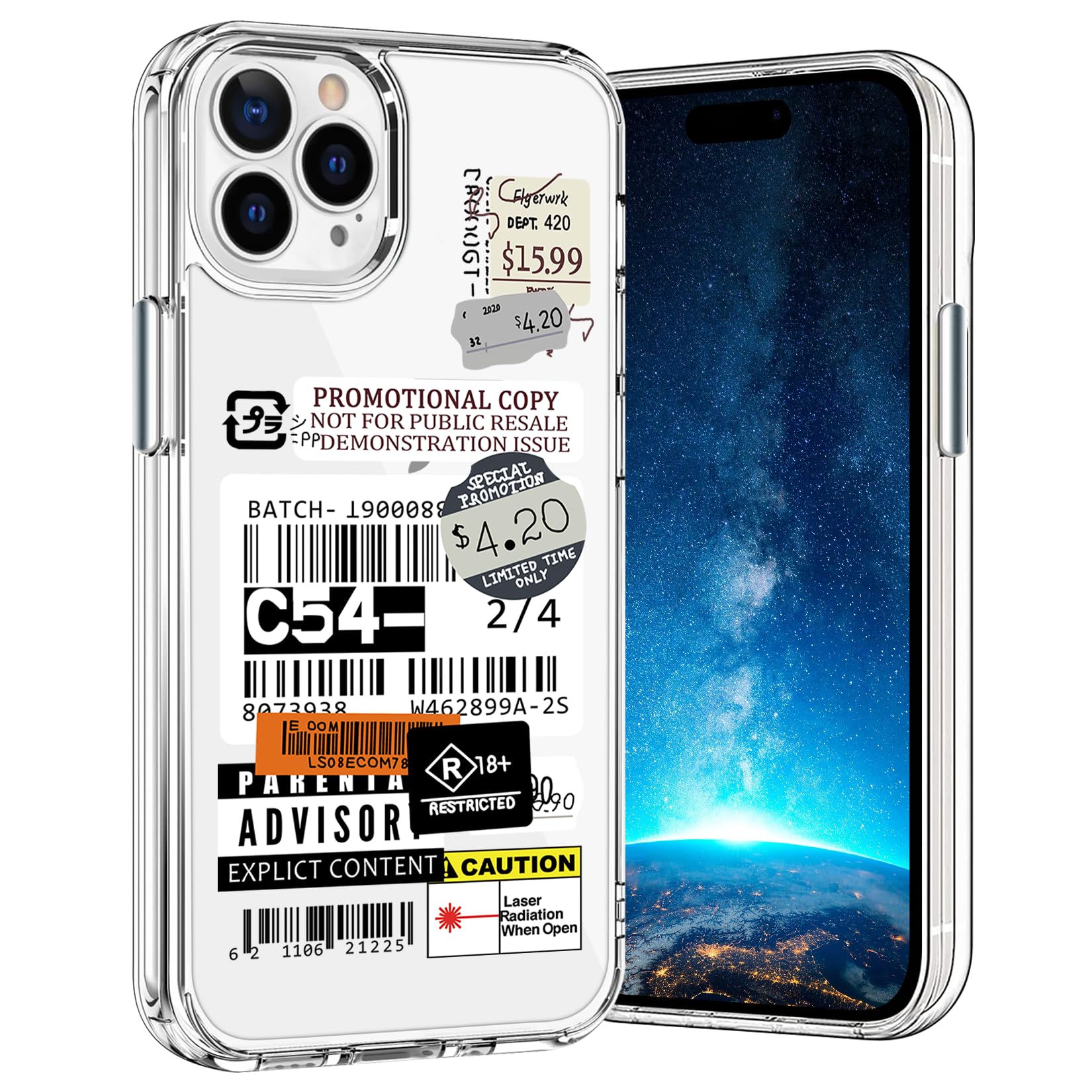 Amazon.co.jp: iPhone 15 Pro Max ケース おしゃれ かわいい ラベル