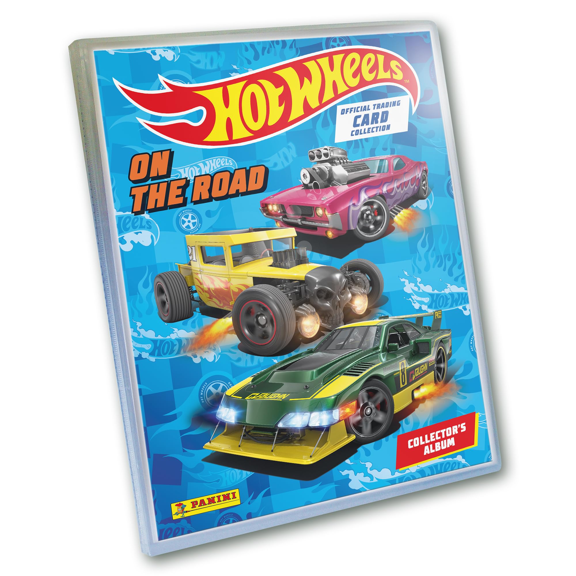 Hot Wheels On The Road Trading Card Collection - Starter Pack, Multicolor, 8 cm x 12 cm x 0.1 inches - Image 2