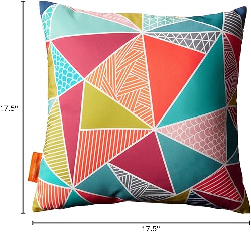 Miniatura 6 de Modway - Cojín de diseño a rayas para patio, adecuado para exteriores