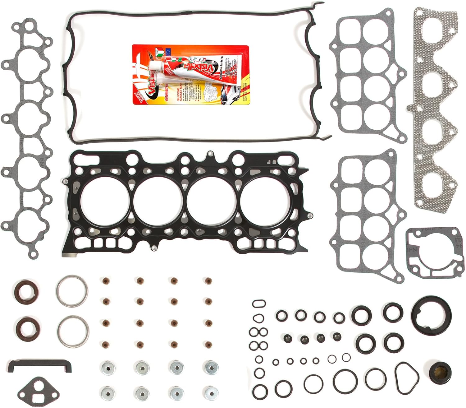 Compatible With 93-96 Honda Vtec 2.2 DOHC 16V H22A1 Head Gasket Set