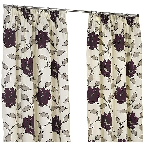 90 Inch Drop Floral Curtains Amazon Co Uk