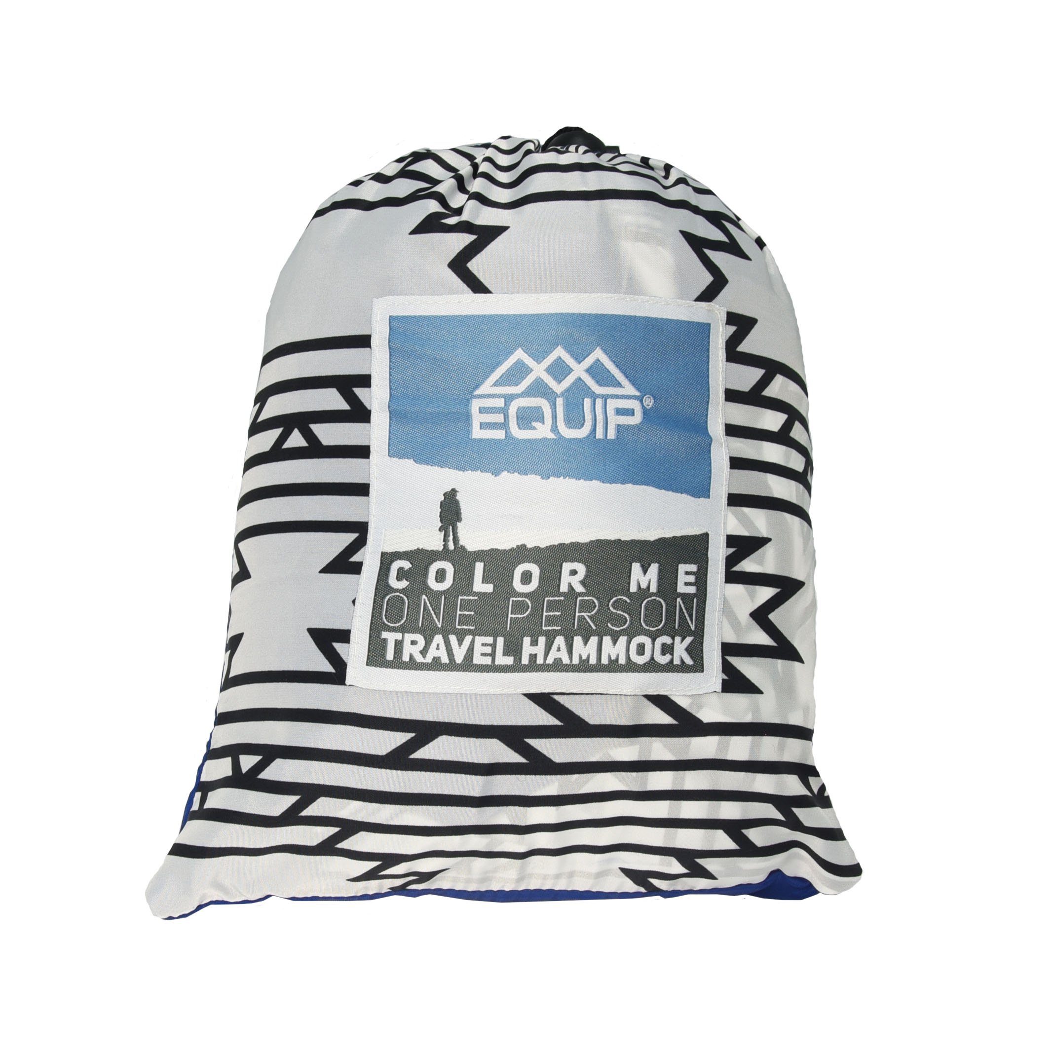 Equip Color Me Portable Camping Hammock, Fun Outdoor Gear Hammock, One Size, Aztec Print