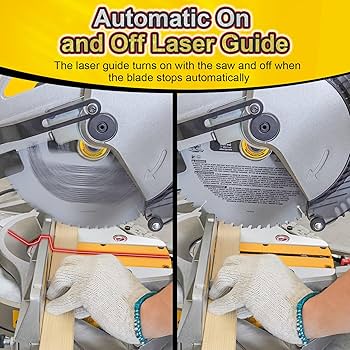 Miter Saw Laser Guide, Miter Saw Laser Attachment for Miter