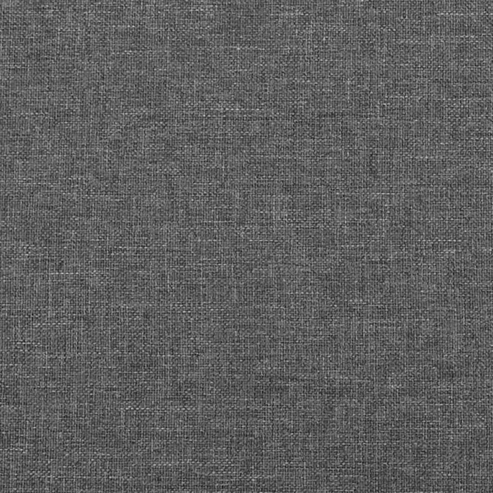 Cabeceros 2 Unidades, Cabezal De Cama, Cabezales Dormitorios Modernos, Cabecera para Cama, Cabeceira Cama, de Tela Gris Oscuro 100x5x78/88 cm