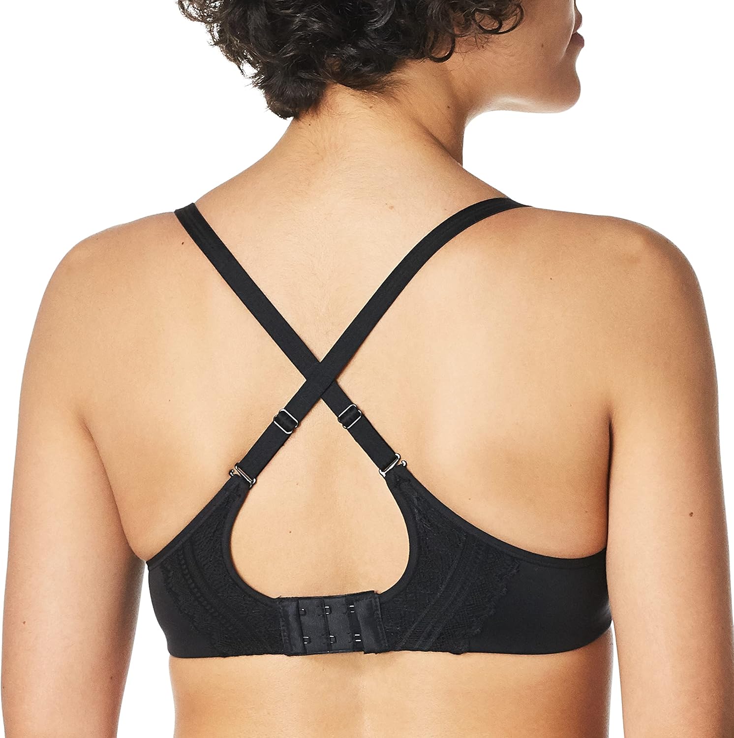 Hanes Ultimate Womens T-Shirt Natural Lift Foam Wirefree Bra Dhhu25