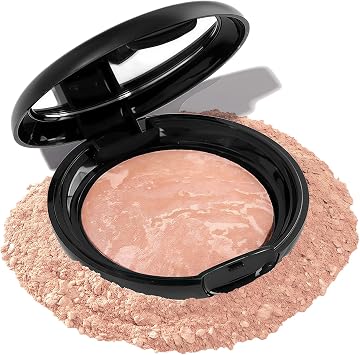 Baked Foundation for Mature Skin - Long-Lasting Baked Powder Foundation, Waterproof & Brightening, Sets Makeup & Conceals Imperfections Nature Shade Nature Shade