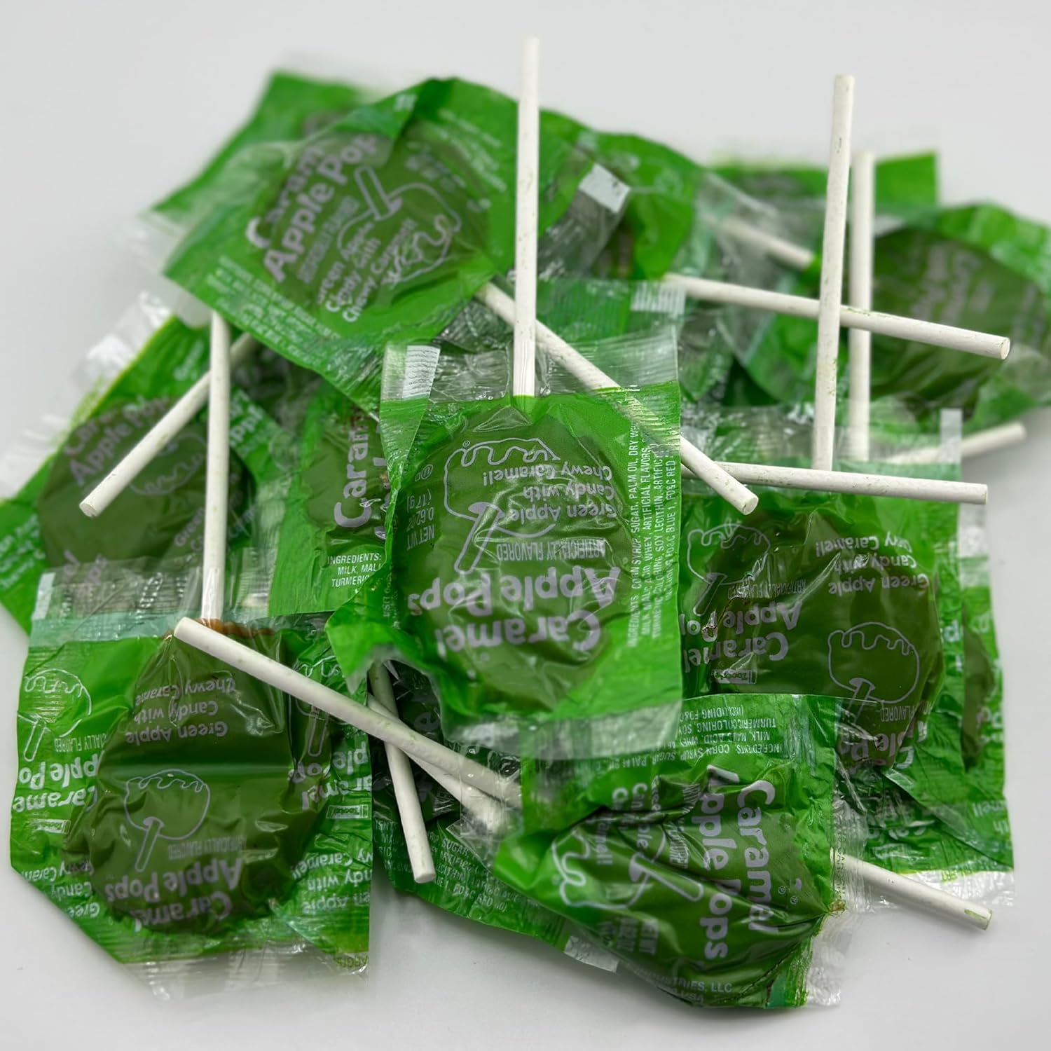 Caramel Apple Lollipops Halloween Candy Bulk 2LB Bag by Rebel Smuggling Galactic Emporium.