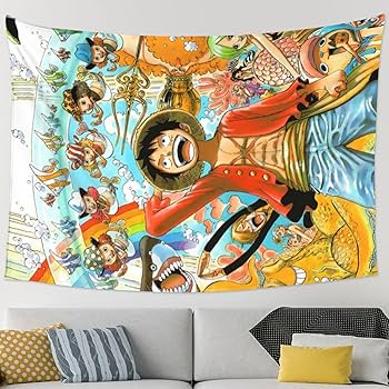 Amazon.co.jp: タペストリー ワンピース ONE PIECE ルフィ