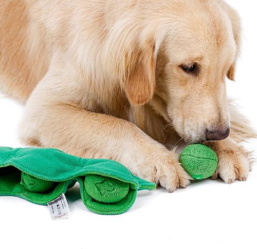 Miniatura 5 de Juguete de rompecabezas para perros, lindo alimentador lento para perros aburridos impulsivos, dispensación de aperitivos, olfateo de coeficiente