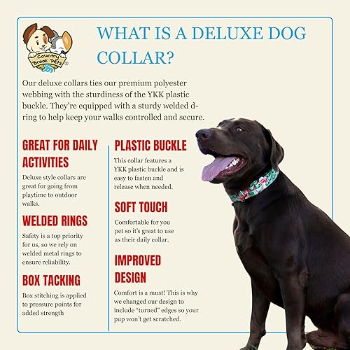 Miniatura 5 de Country Brook Petz - Collar de perro Deluxe Space Aliens - Colección Geek Chic con diseños para cualquier mega fan (12 pulgada, extra pequeño)