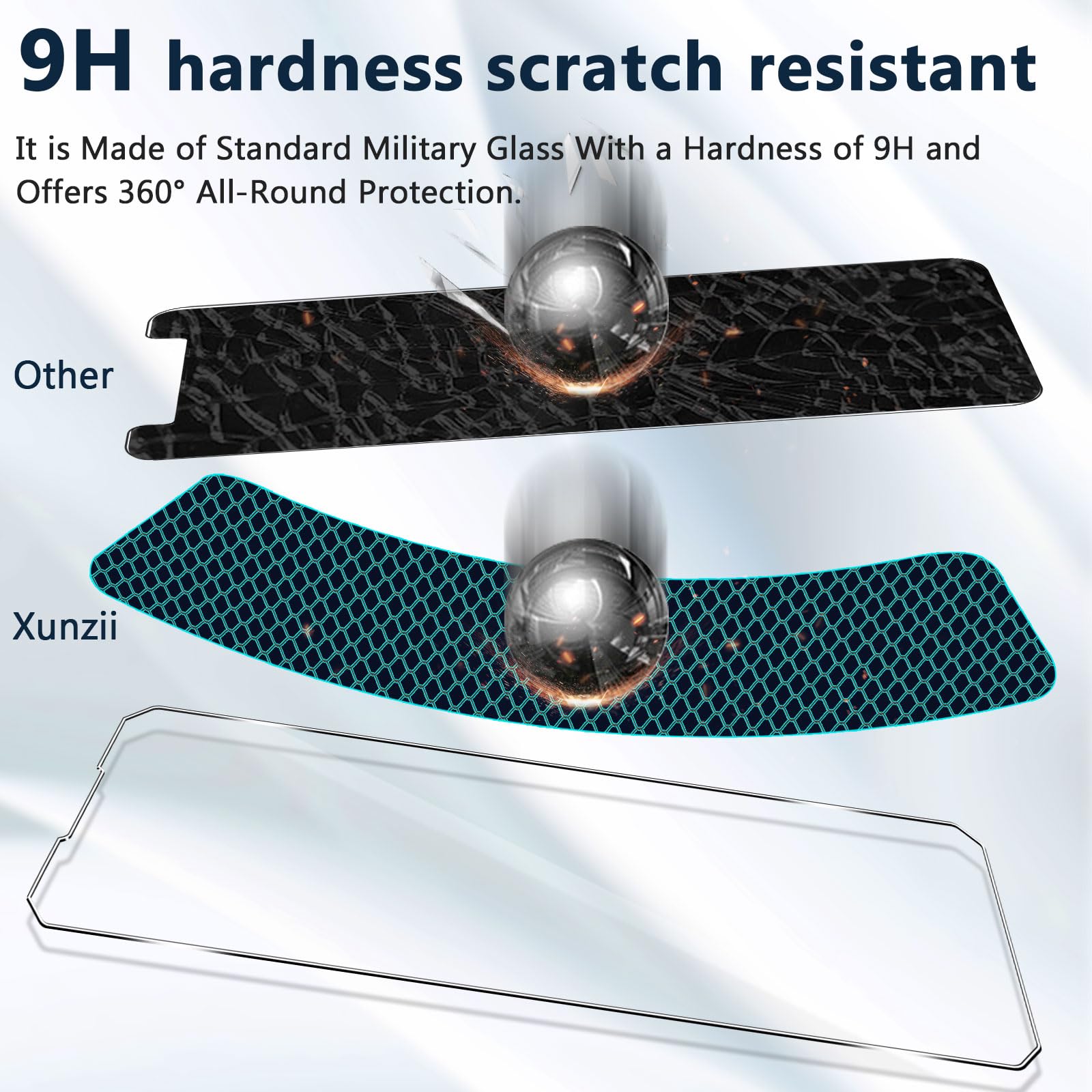3PCS Protezione In Vetro Temperato Per Doogee S200 X