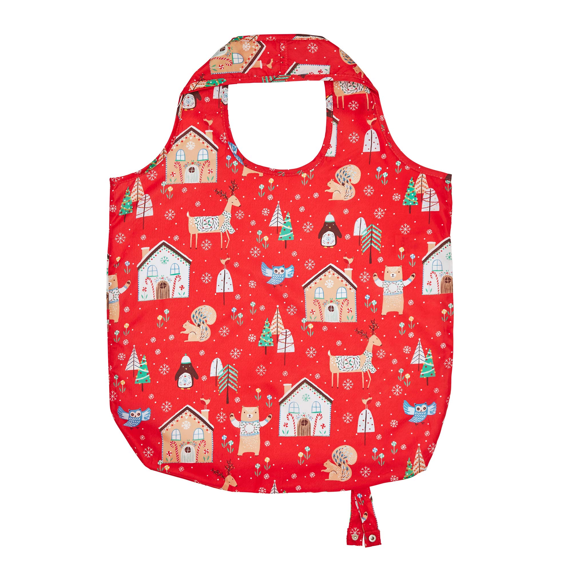 Ulster Weavers Multi Festive Friends Packable Bag, 46X42cm
