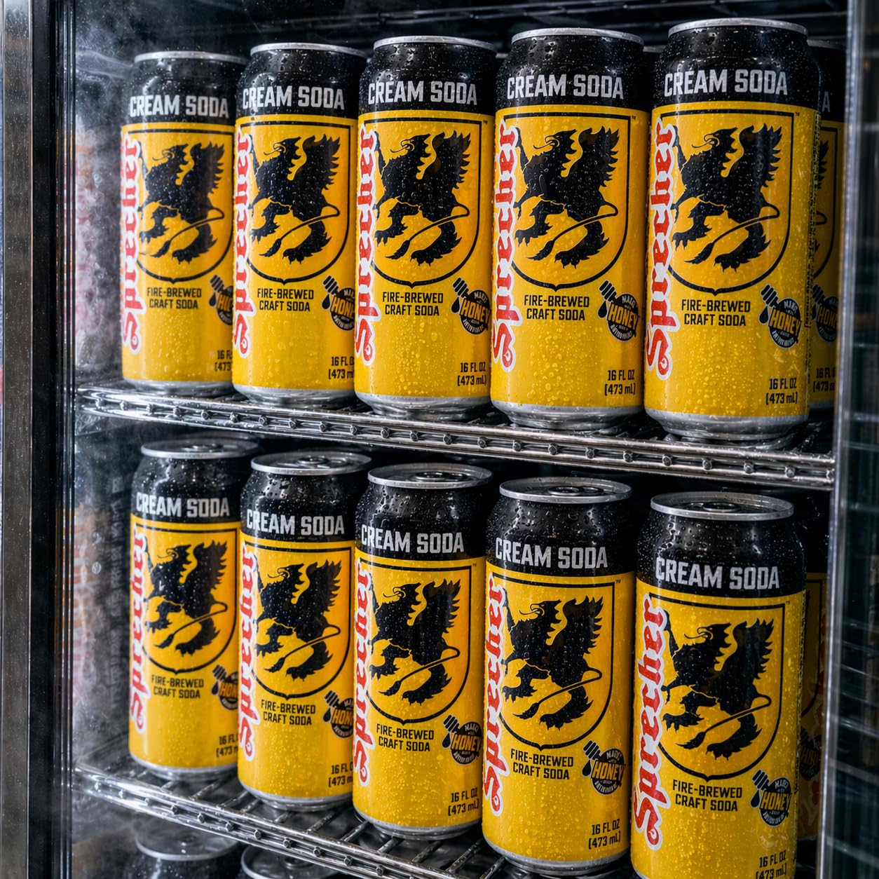 Amazon.com : Sprecher Cream Soda in 16 fl oz Cans (12 Pack), Fire