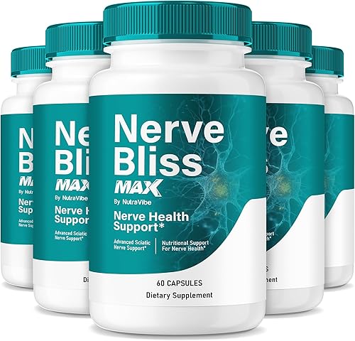 Miniatura 1 de Nerve Bliss Max - Cápsulas oficiales de Nervebliss para neuropatía con una mezcla natural para comodidad diaria y apoyo general para la salud