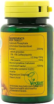 Artichoke - Pack of 60 Vegan Tablets