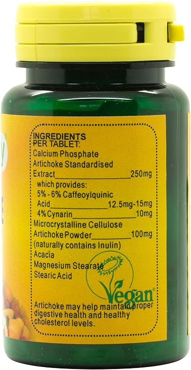 Artichoke - Pack of 60 Vegan Tablets