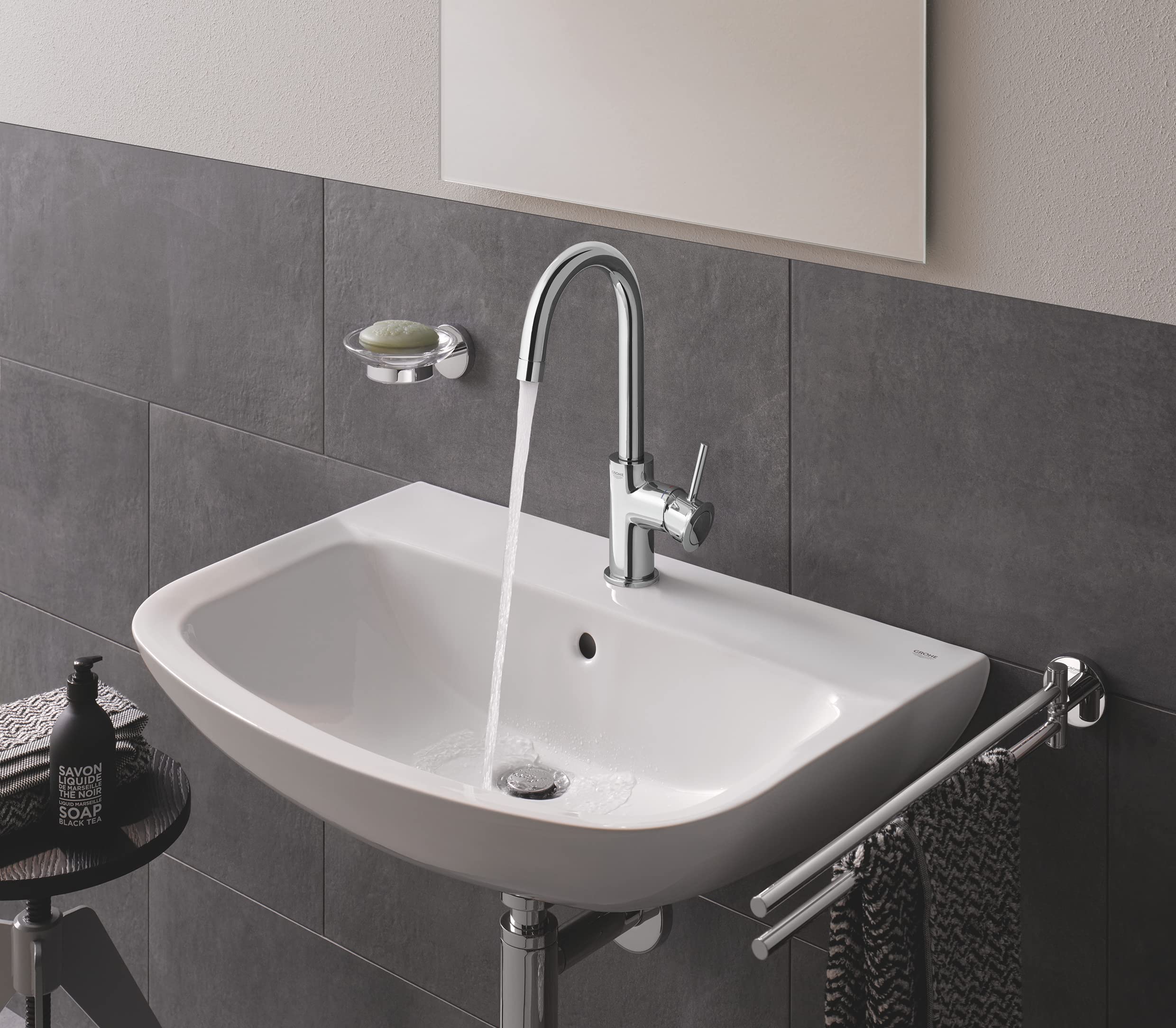 GROHE Mitigeur monocommande Lavabo Taille L Start Classic Chromé 23783000 (Import Allemagne)