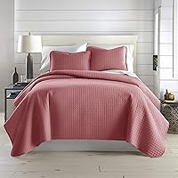 Vista 47 de Southshore Fine Living, Inc. Edredón acolchado de verano, juego de ropa de cama tamaño Queen con 2 fundas de almohada acolchadas, colcha con diseño