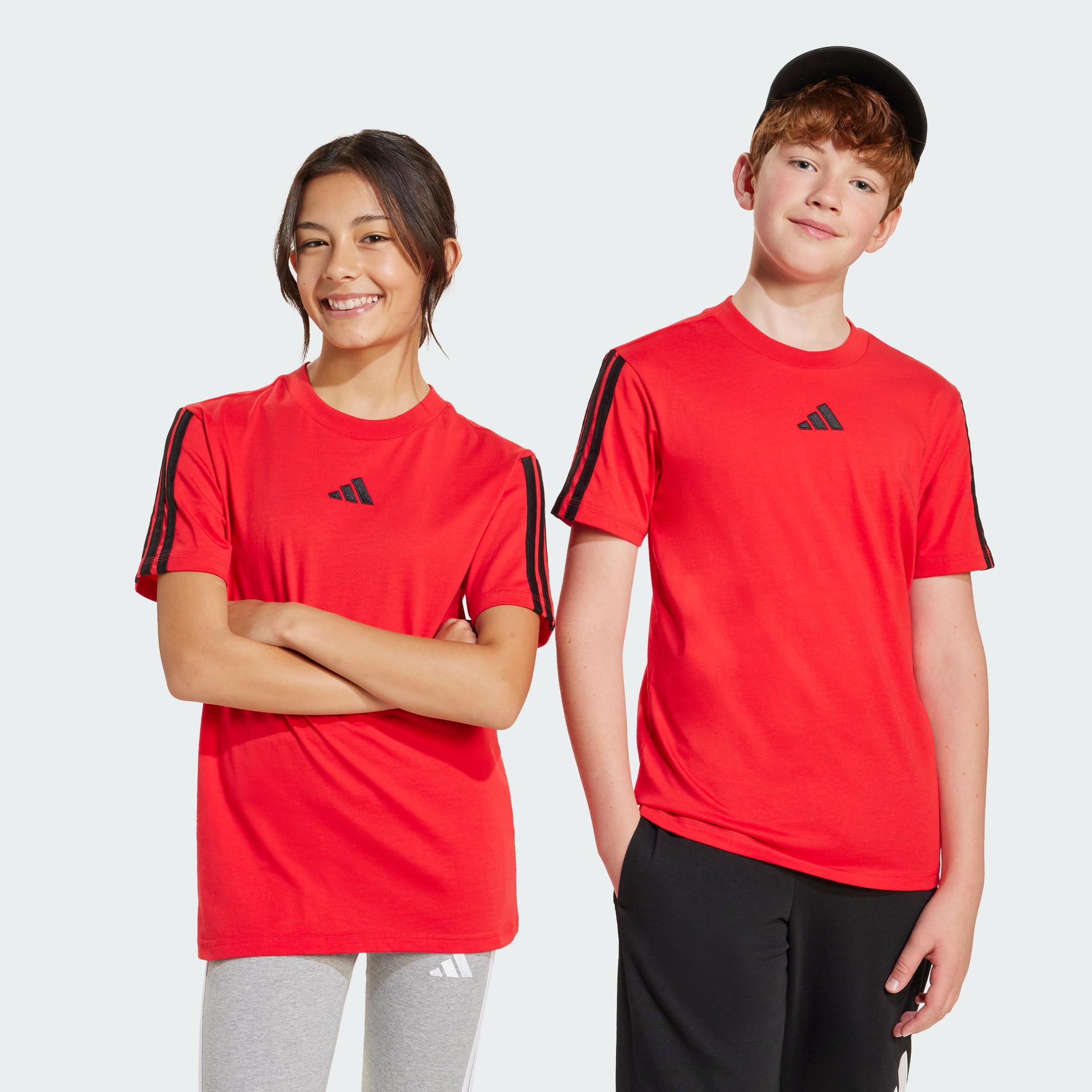 Adidas Sportswear Junior Unisex Essentials T-Shirt - Red
