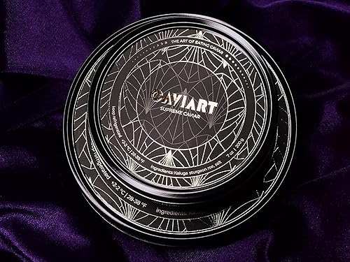 Miniatura 2 de Caviart Supreme Kaluga - Caviar de esturión de alta calidad, 7 onzas, 7.05oz