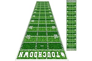 4-Pack Football Field Backdrop for Game Day Party