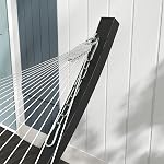 Outsunny 12' Hammock Stand with Steel Frame, Hammock Chair Stand Only for Garden, Camping, Picnic, Outdoor, Patio, 330lbs Capacity, Grey