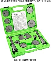 Vista 3 de OEMTOOLS 27113 Juego de pinzas de disco de 18 piezas, para nacionalesimportaciones, incluyendo herramienta de roscado de mano izquierda