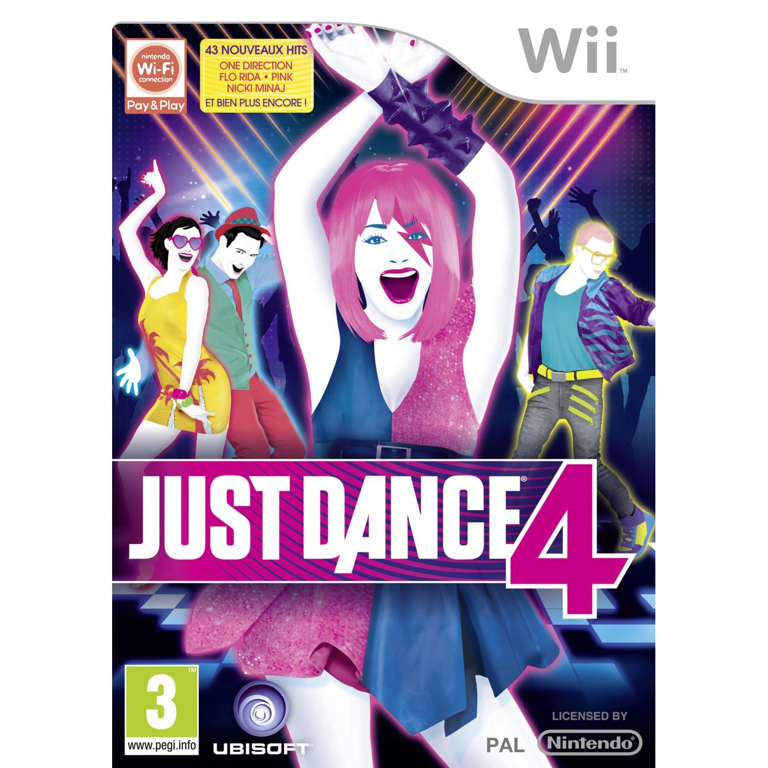Just dance 4 avec playlist de hits et modes multijoueurs