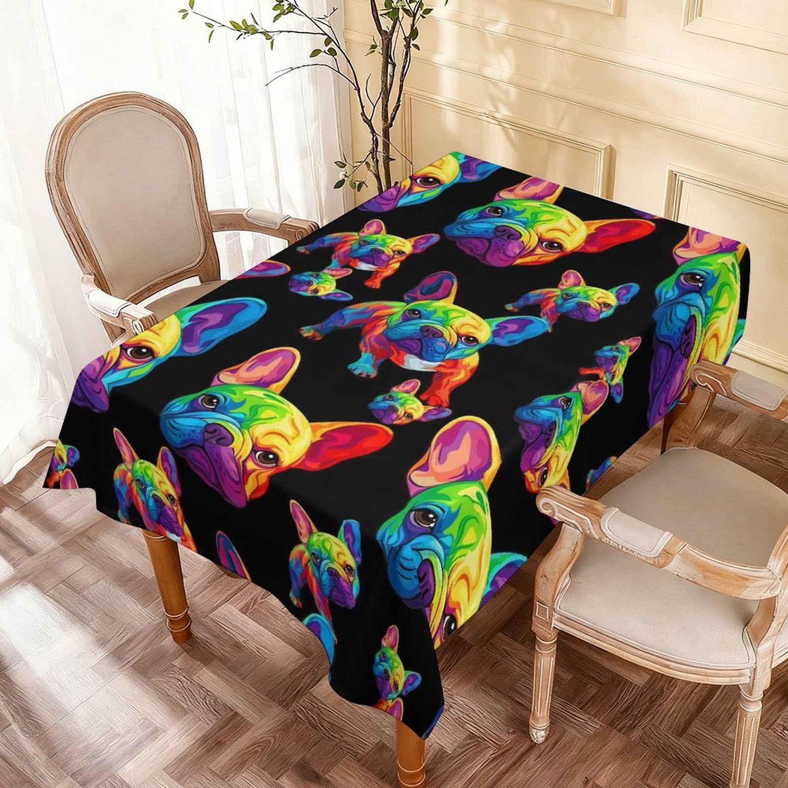 Nappe bouledogue français imperméable et lavable pour un entretien facile