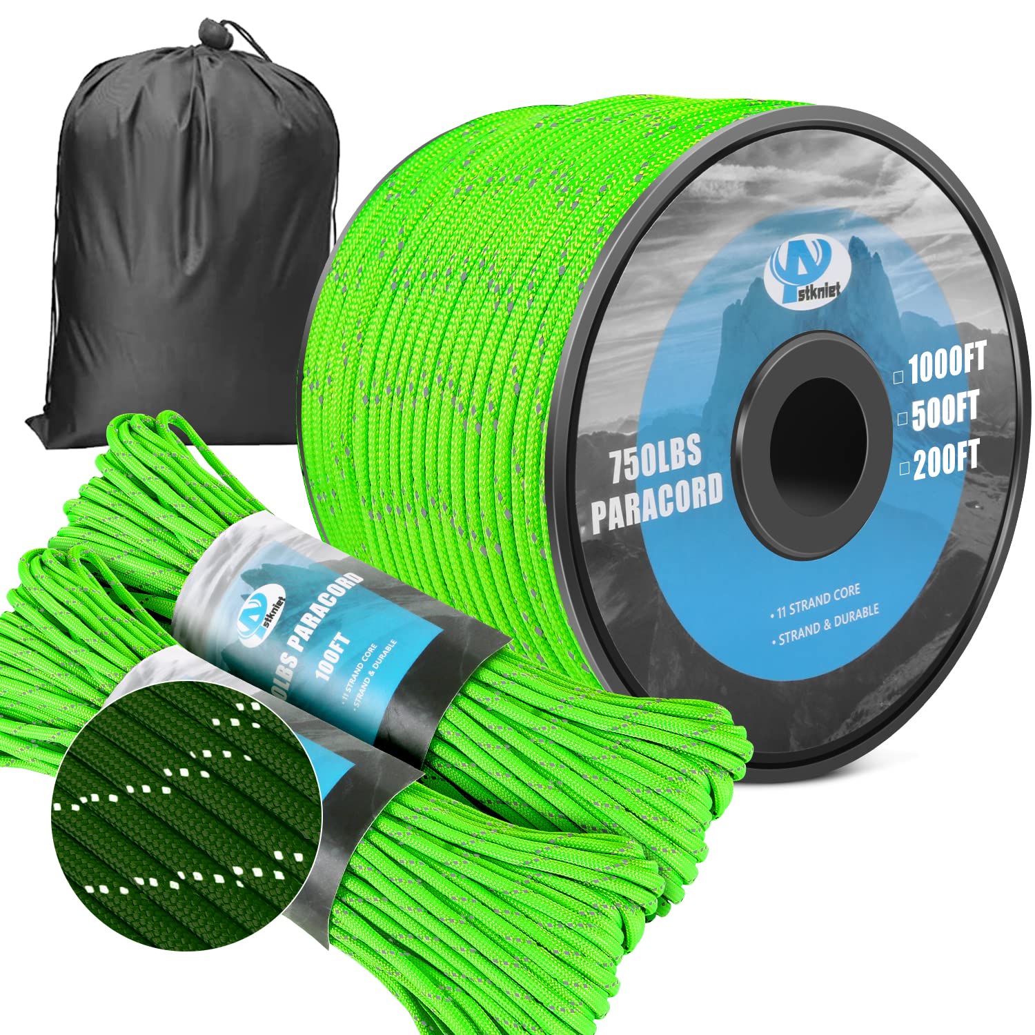 CP3 HERCULES パラコード 反射 テント用ロープ 蛍光緑 15m 60 CP3 HERCULES パラコード 反射 テント用ロープ 蛍光緑 15m 60 HERCULES