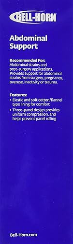 Miniatura 6 de Bell-Horn elástico abdominal Apoyo cartón BH161AW01-LXL Blanco 1 1