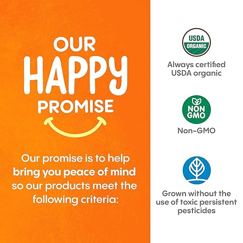 Miniatura 7 de Barras de avena horneadas con fibra y proteínas orgánicas Happy Baby Tot