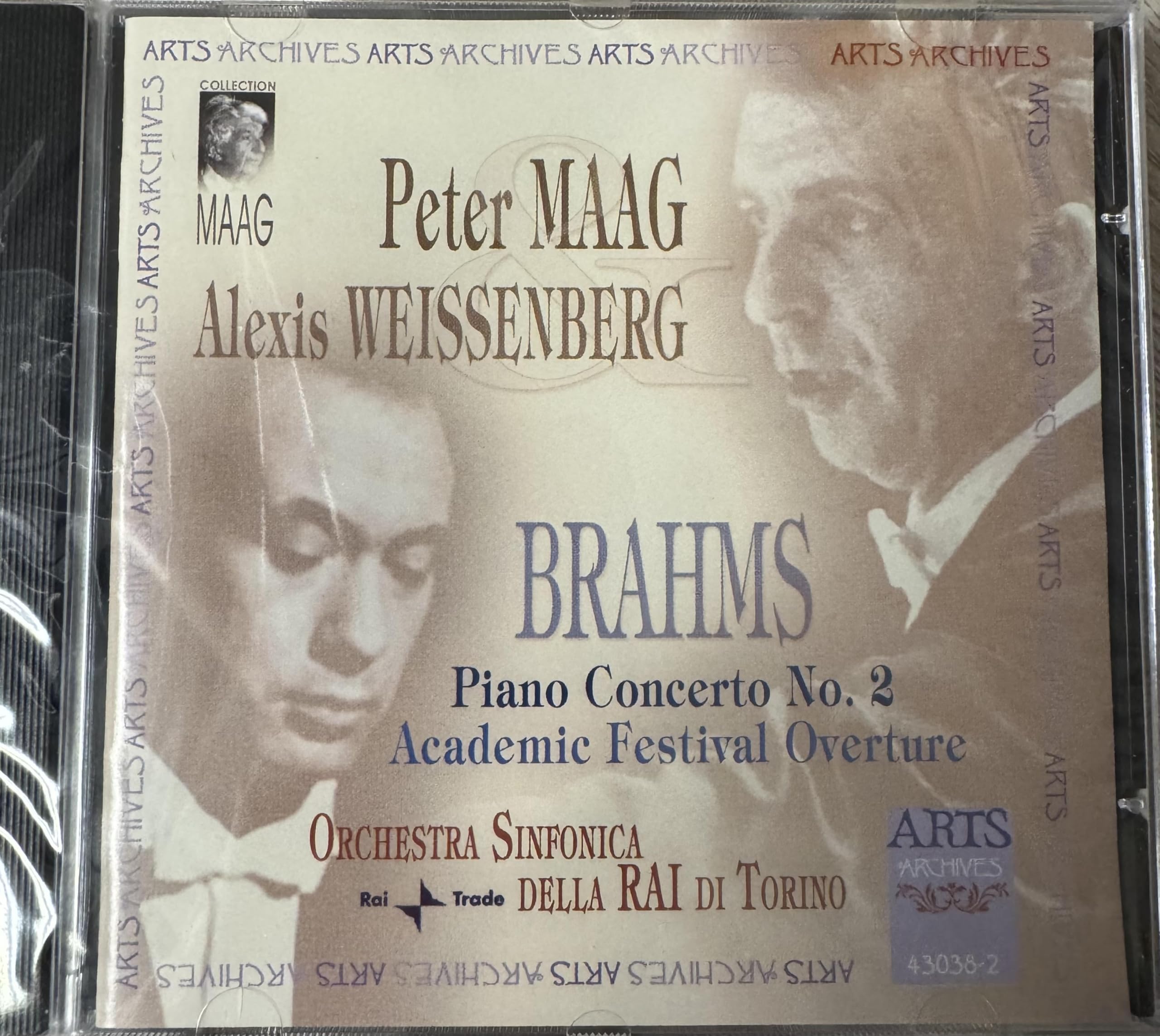 Brahms: Piano Concert No. 2; Academic Festival Overture
