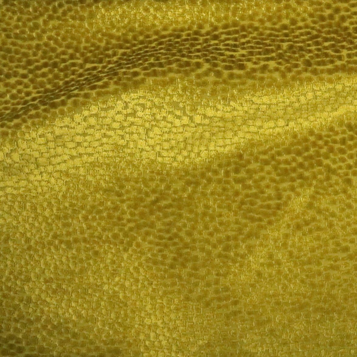 Duchess - Beautiful Burn Out Velvet Upholstery Fabric by The Yard Glacier