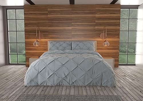 Miniatura 3 de Nestl Bedding - Juego de 3 piezas de edredón de microfibra con fundas de almohada