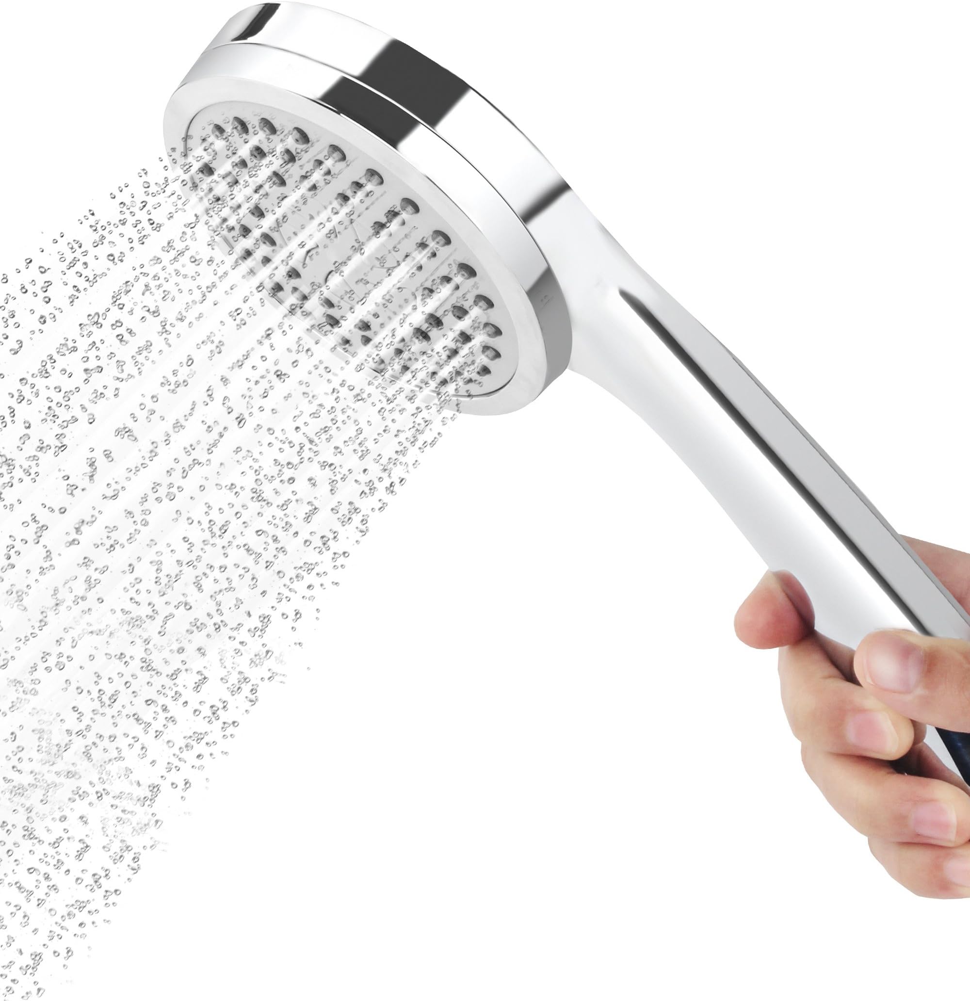 Shower Head with 3 Premium Stream Settings | Chrome Spa Shower Head | High Pressure Massaging Shower Head | Rainfall Shower & Tub Head | Ultra Luxury Rainfall Shower Head by Astorn