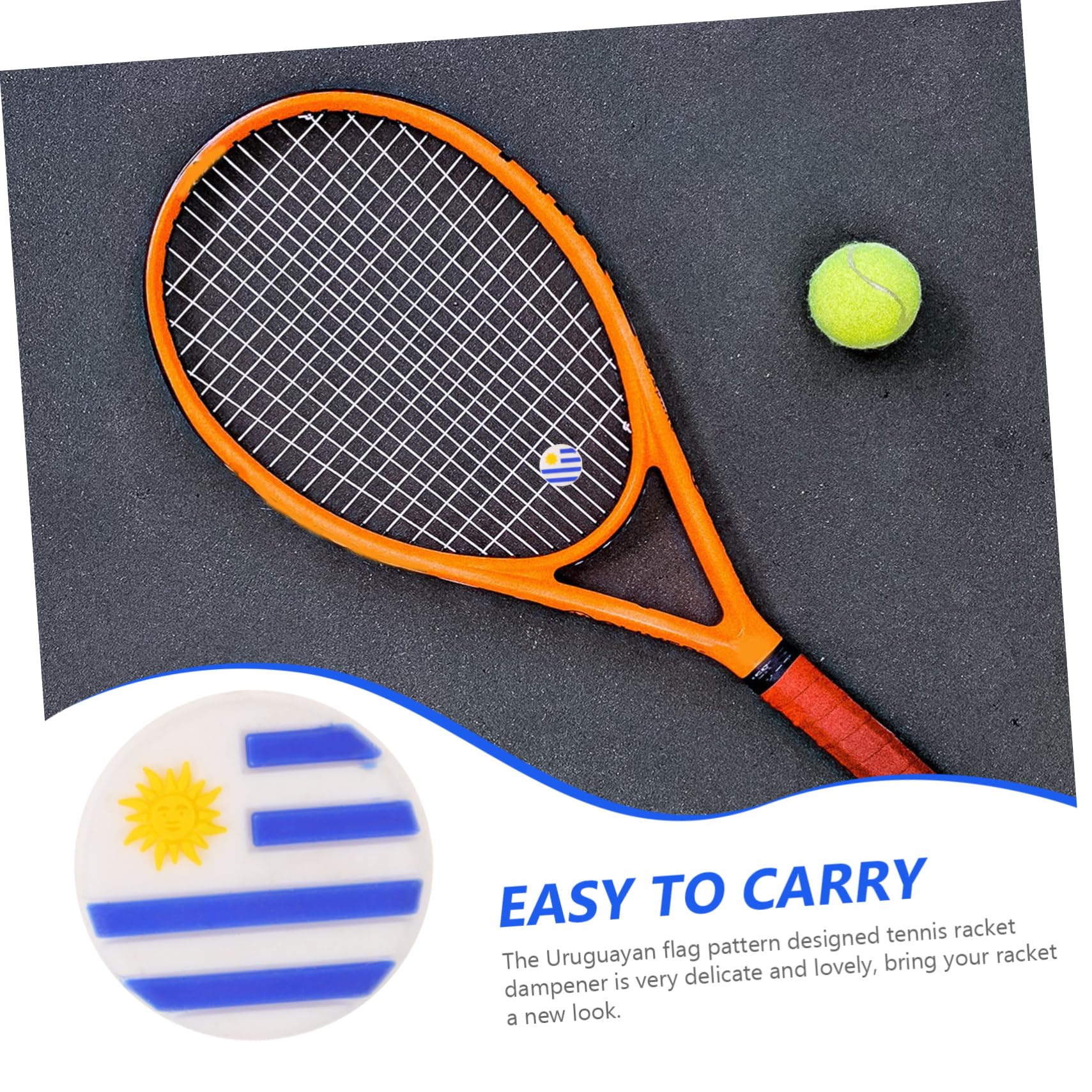 Toddmomy Stoßdämpfer Für Tennisschläger Absorber Schläger Dämpfer Tennisschlägervibrationsdämpfung Tennis Dämpfer Tennisschläger -stoßdämpfer Tennis Versorgung Kieselgel