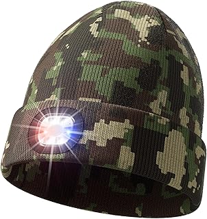 Unisex Beanie with The Light, Gifts for Men Women Husband Him