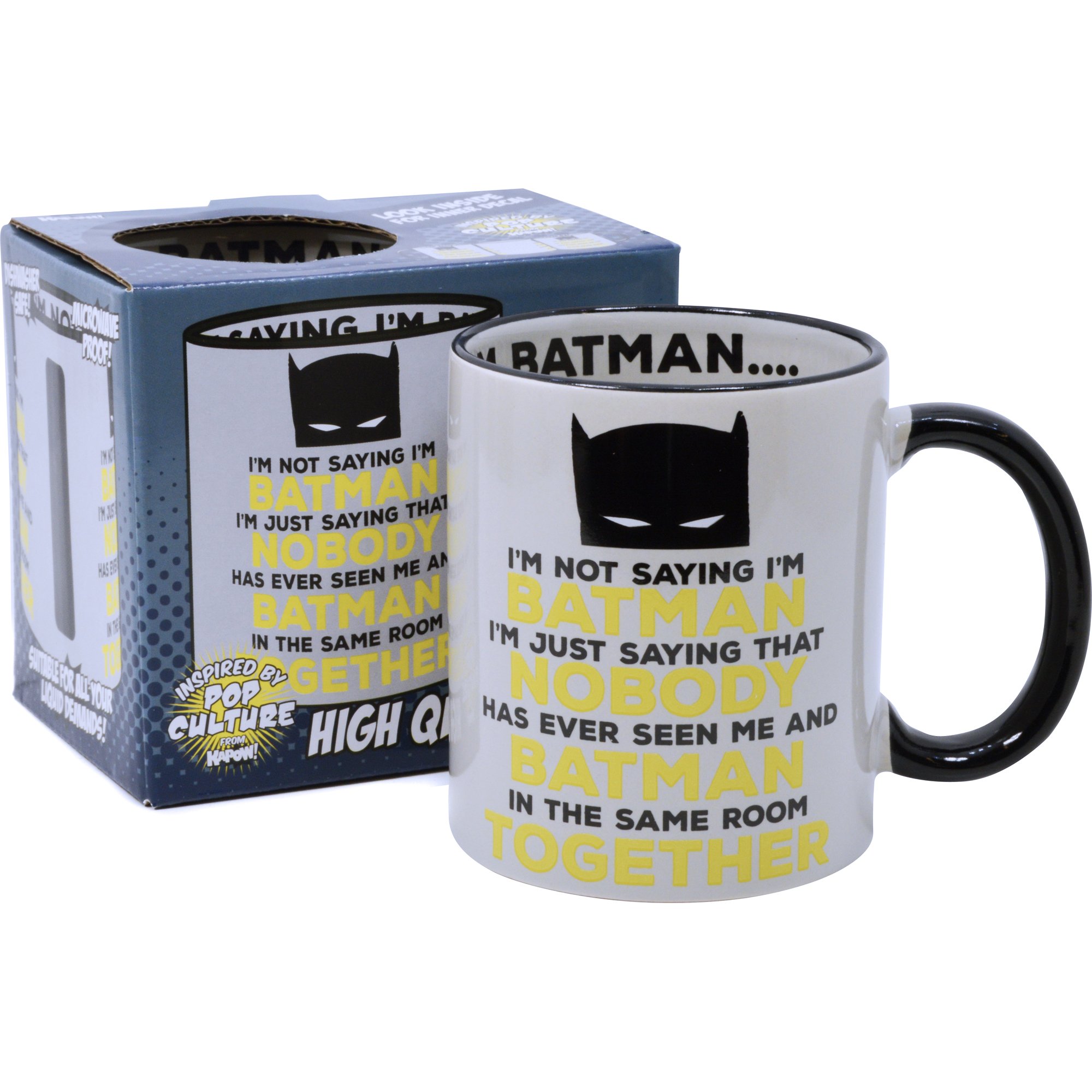 Funny Mug Not Saying Im Batman Cup Joke Gift Comedy Present Idea for him her Office