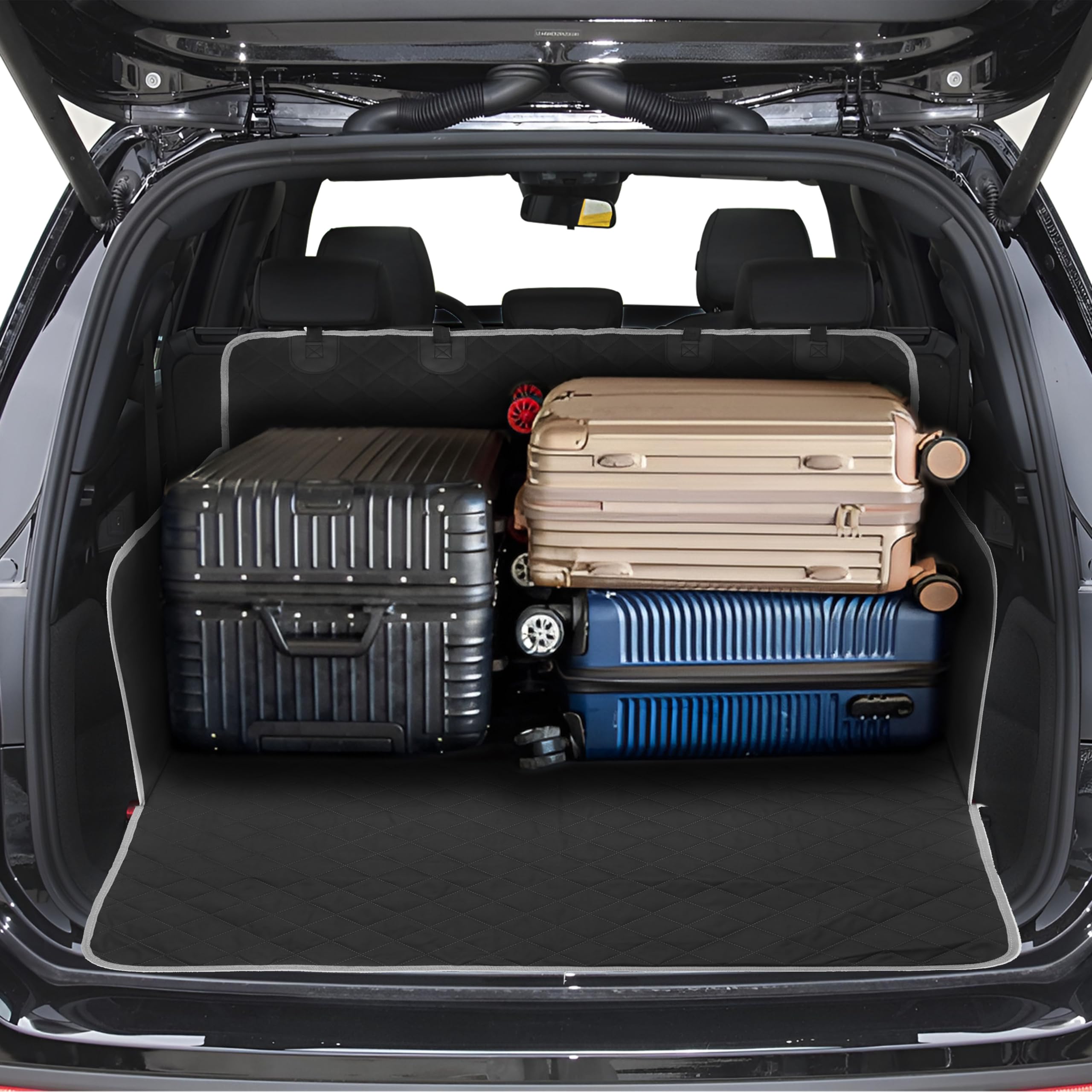 Rinling Protezione per il bagagliaio dell'auto, coperta universale per cani per il bagagliaio dell'auto, tappetino di protezione per il bagagliaio ideale con borsa di stoccaggio per SUV