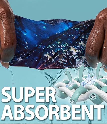 Miniatura 3 de Toalla de playa de microfibra de secado rápido, ligera, sin arena, accesorios de toalla grande de gran tamaño, imprescindible para viajes, piscina,