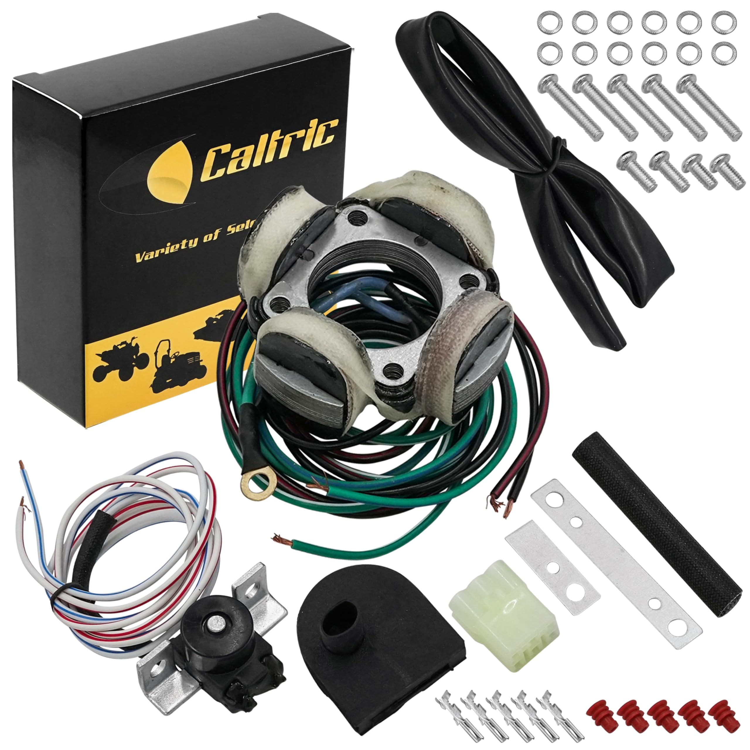 Amazon.com: Caltric Stator Compatible With Yamaha Yz125 Yz 125