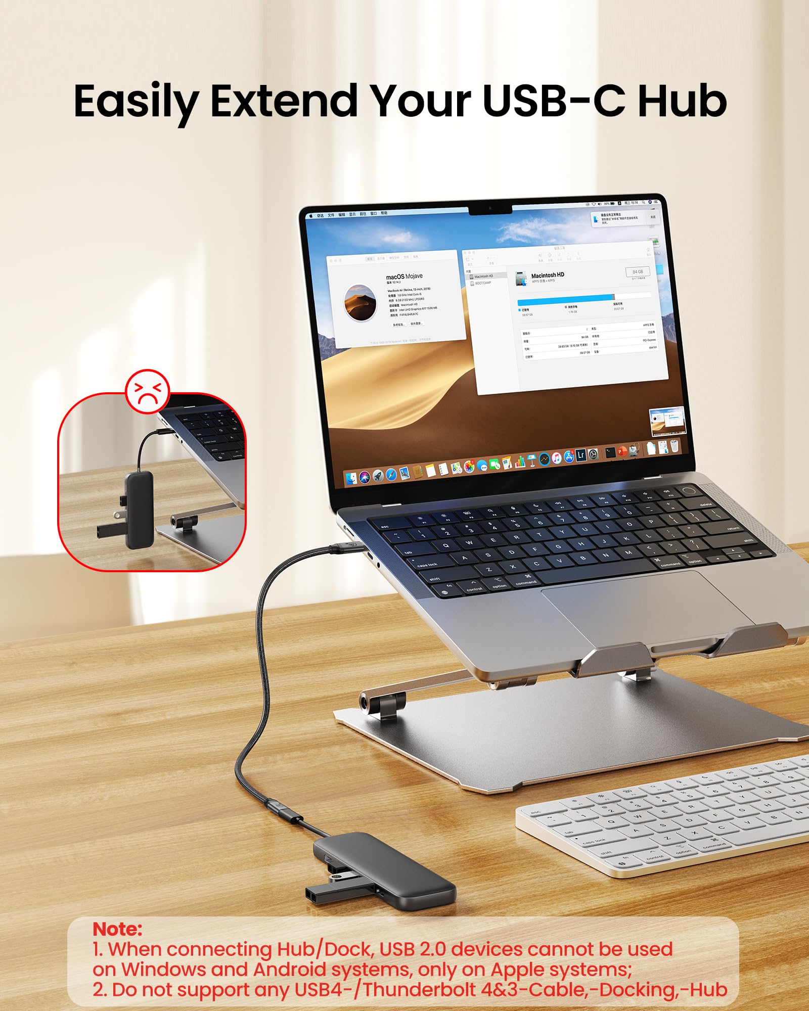 Silkland Cavo Prolunga USB C 1M Maschio a Femmina, 20Gbps USB 3.2 Gen 2×2, Cavo USB C 240W 48V/5 A, 5K@60Hz, 4K@144Hz, Prolunga Tipo C per iPhone 16 15, MacBook Pro/Air, iPad Pro, PSSD, Dock