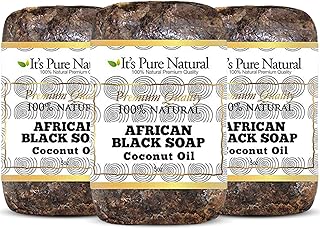 It's Pure Natural Barras de jabón africanas n...